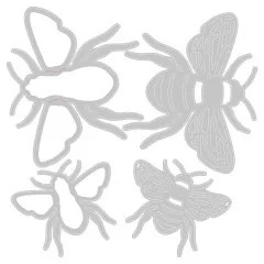 Thinlits Die Set - Bee