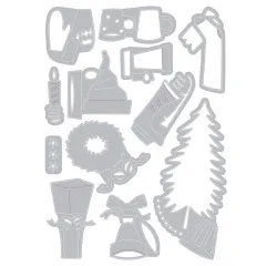 Thinlits Die Set - Festive Things