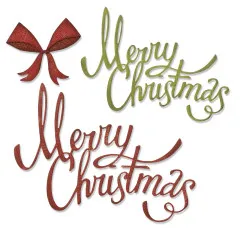 Thinlits Die Set - Christmas Ribbon