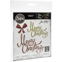 Thinlits Die Set - Christmas Ribbon