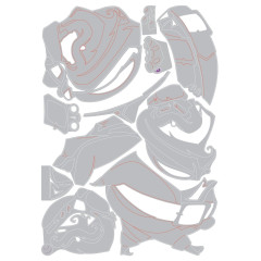 Thinlits Die Set - Tim Holtz Jolly St. Nick