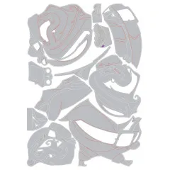 Thinlits Die Set - Tim Holtz Jolly St. Nick