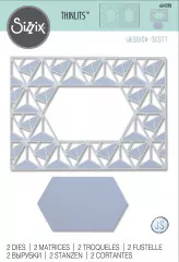 Thinlits Die Set - Geo Lattice Frame