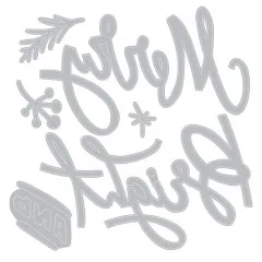 Thinlits Dies - Tim Holtz Merry and Bright