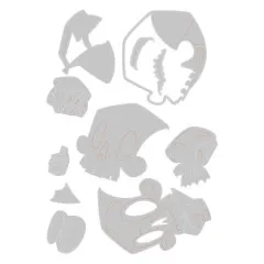 Thinlits Dies - Skelly Colorize