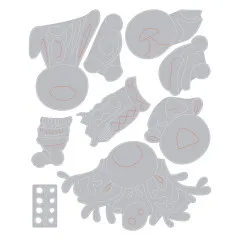 Thinlits Dies - Winter Critters