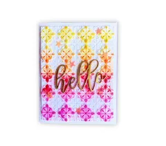 3D Embossing Folder - Tileable