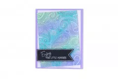 3D Embossing Folder - Paisley