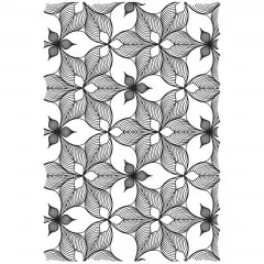 3D Embossing Folder - Organic Petals