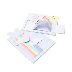 Thinlits Die Set - Rainbow Slider Card
