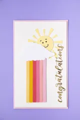 Thinlits Die Set - Rainbow Slider Card