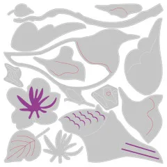 Thinlits Die Set - Spring Bird