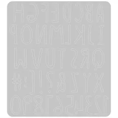 Thinlits Die - Hand Drawn Alphabet