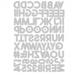 Thinlits Die Set by Tim Holtz - Alphanumeric Bold