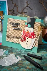 Thinlits Die Set by Tim Holtz - Winston, Colorize