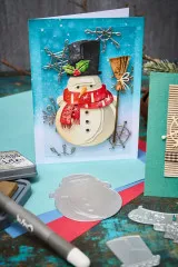 Thinlits Die Set by Tim Holtz - Winston, Colorize