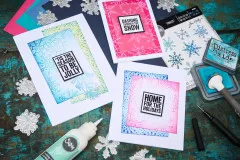 Thinlits Die Set by Tim Holtz - Scribbly Snowflakes