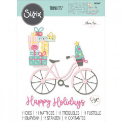 Thinlits Die Set - Bike with Gifts