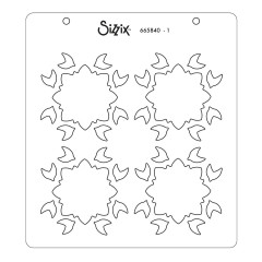 Sizzix Layered Stencils - Geo Background