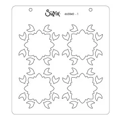 Sizzix Layered Stencils - Geo Background