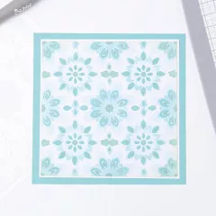 Sizzix Layered Stencils - Geo Background