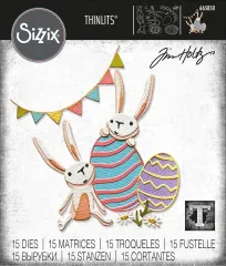 Thinlits Die Set by Tim Holtz - Bunny Games