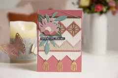 Thinlits Die Set - Macrame Card Front