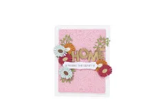 3D Impressions Embossing Folder - Crochet Mandala