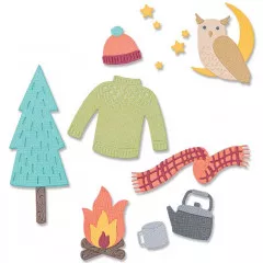 Thinlits Die Set - Cozy Woodland