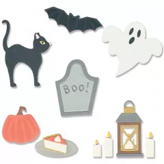 Thinlits Die Set - Halloween Motifs