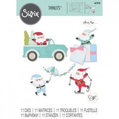 Thinlits Die Set - Santa Activities