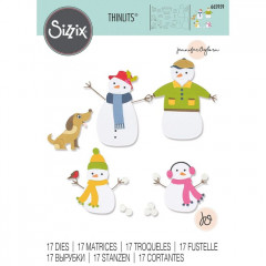 Thinlits Die Set - Snow Family