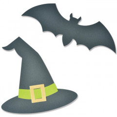 Bigz Plus Die -  Hat Bat and Buckle