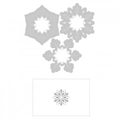 Switchlits Embossing Folder - Winter Snowflakes