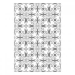 Multi-Level Embossing Folder - Geo Crystals