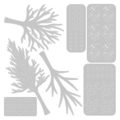 Thinlits Die Set - Seasonal Trees