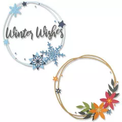 Thinlits Die Set - Winter Wreath