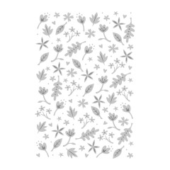 Multi-Level Embossing Folder - Drifting Leaves