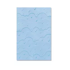 Multi-Level Embossing Folder - Rain Clouds