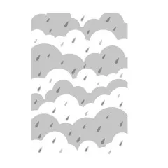 Multi-Level Embossing Folder - Rain Clouds