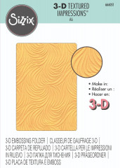 3D Embossing Folder - Flowing Waves