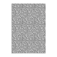 3D Embossing Folder - Ornamental Spiral