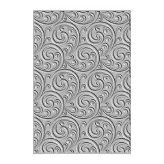 3D Embossing Folder - Ornamental Spiral