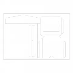 ScoreBoards Plus Die - Frame Pocket Journal