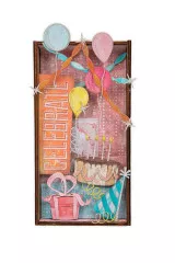 Thinlits Die Set by Tim Holtz - Alphanumeric Bulletin