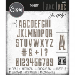 Thinlits Die Set by Tim Holtz - Alphanumeric Emporium