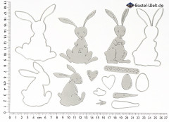 Thinlits Die Set by Tim Holtz - Bunny Stitch