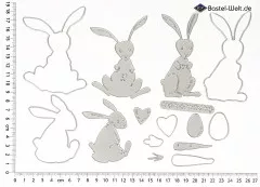 Thinlits Die Set by Tim Holtz - Bunny Stitch