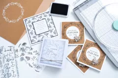 Sizzix - Clear Stamps by Lisa Jones - Daily Sentiments #2