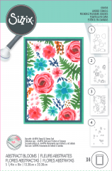 Sizzix - Layered Stencils - Abstract Blooms